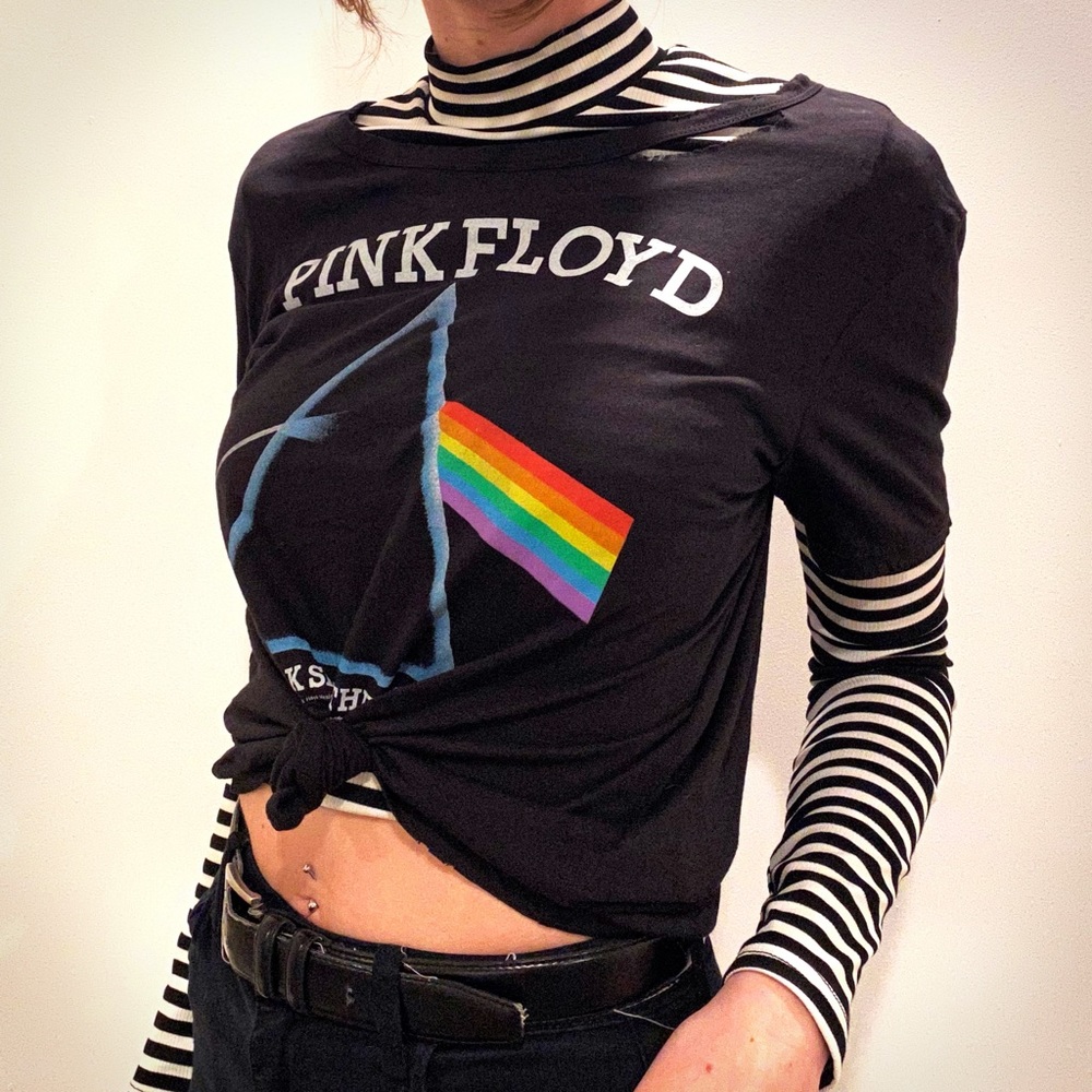 Pink Floyd crop top